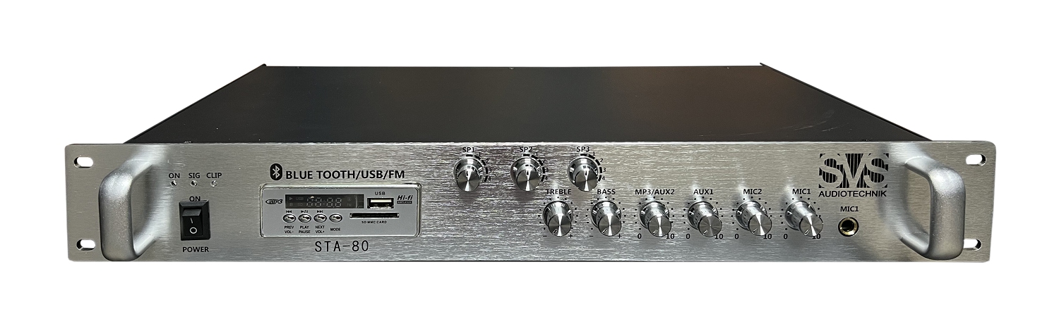 SVS Audiotechnik STA-80 Микшер-усилитель для систем Public Address в Бурятии