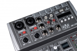 SVS Audiotechnik mixers AM-4 DSP Аналоговый микшерный пульт, 4-канала в Бурятии
